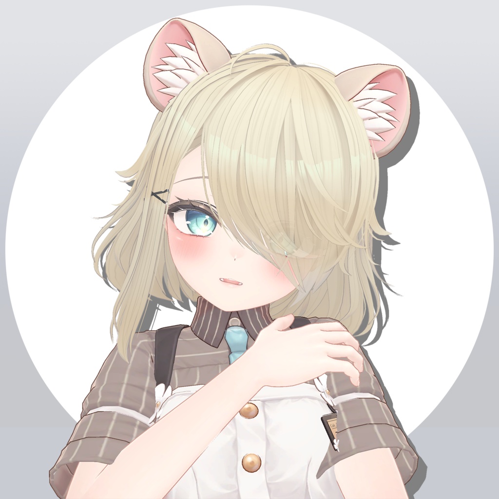 【髪型Hair】Oracle Veil【8アバター対応】