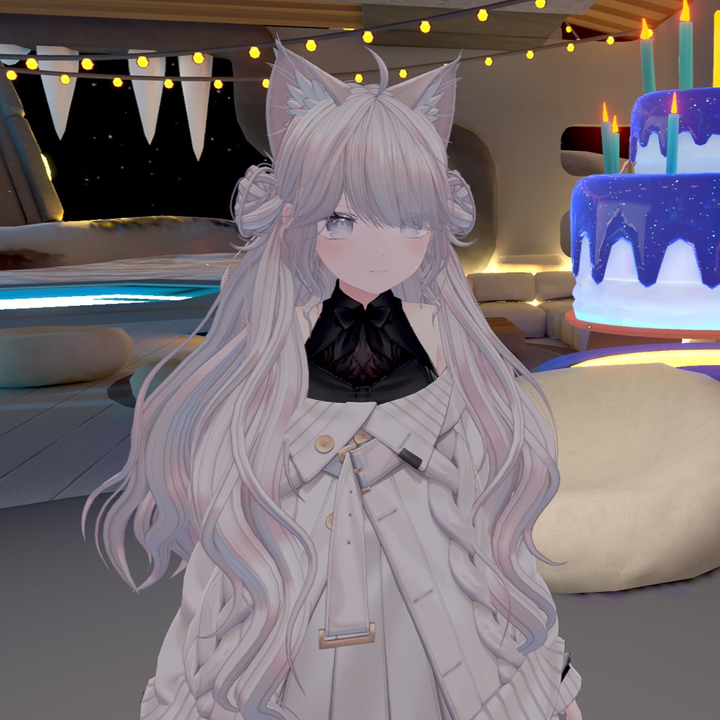 【髪型Hair】Amber Halo【10アバター対応】