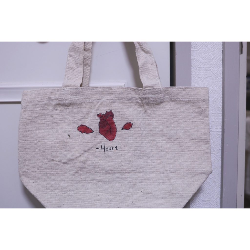 トートバッグ - 心臓 -