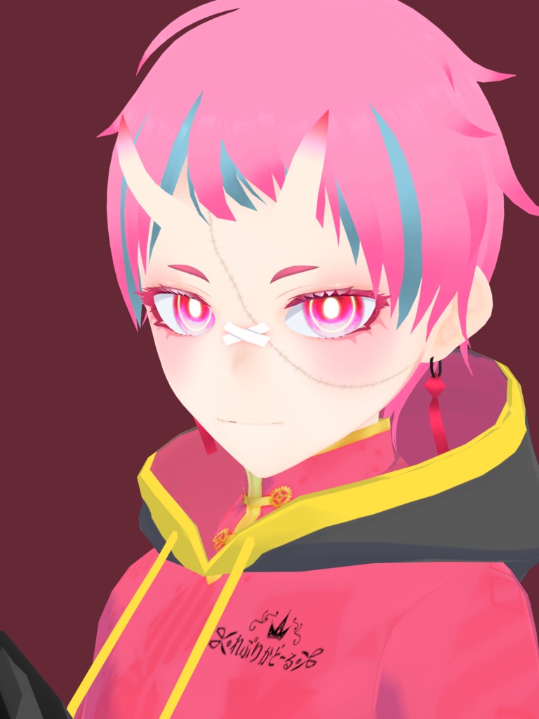 【無料あり】オリジナル3Dモデル「オニノコさん」