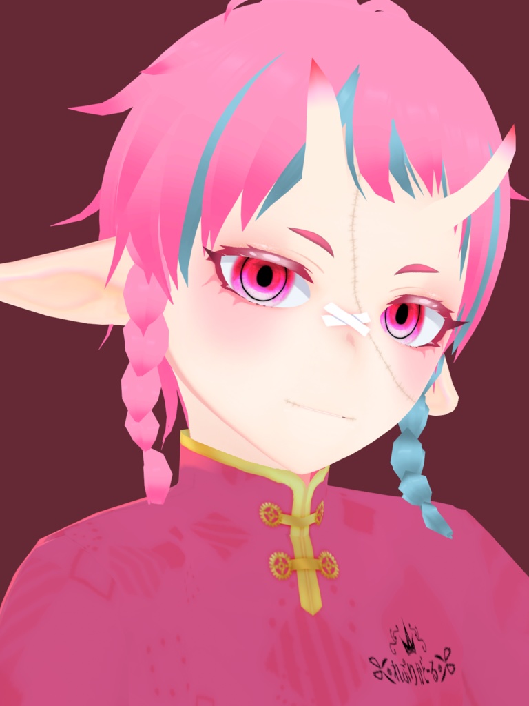 【無料あり】オリジナル3Dモデル「オニノコさん」