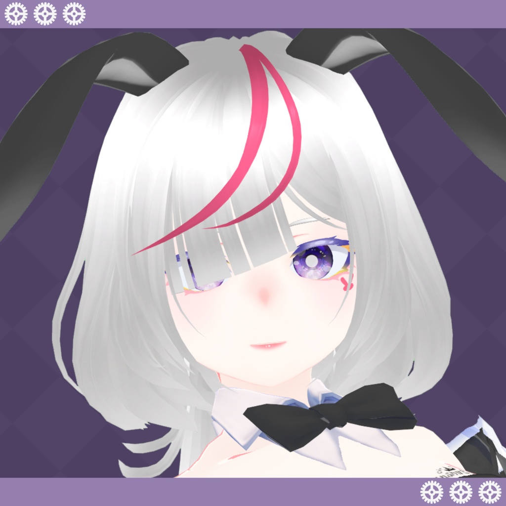 オリジナル3Dモデル「バニーさん」