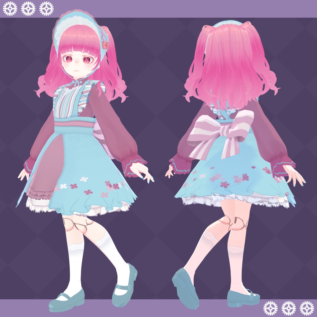 オリジナル3Dモデル「Dollちゃん」