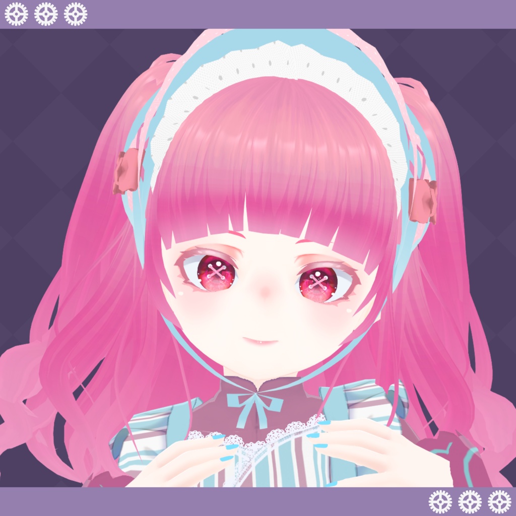 オリジナル3Dモデル「Dollちゃん」