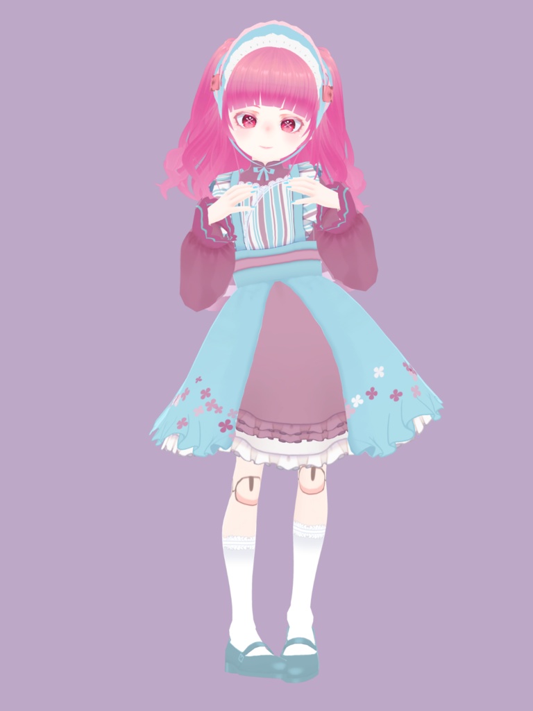 オリジナル3Dモデル「Dollちゃん」