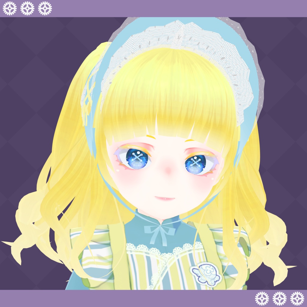 オリジナル3Dモデル「Dollちゃん」