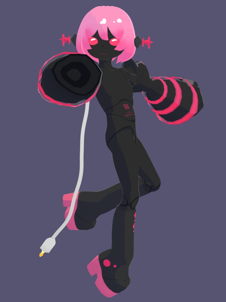 【無料あり】オリジナル3Dモデル「汎用型アバタードール零改」