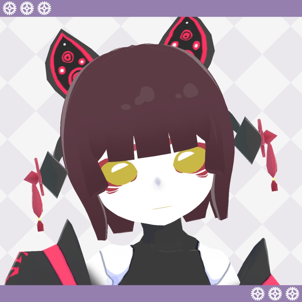 オリジナル3Dモデル「汎用型アバタードール壱改」