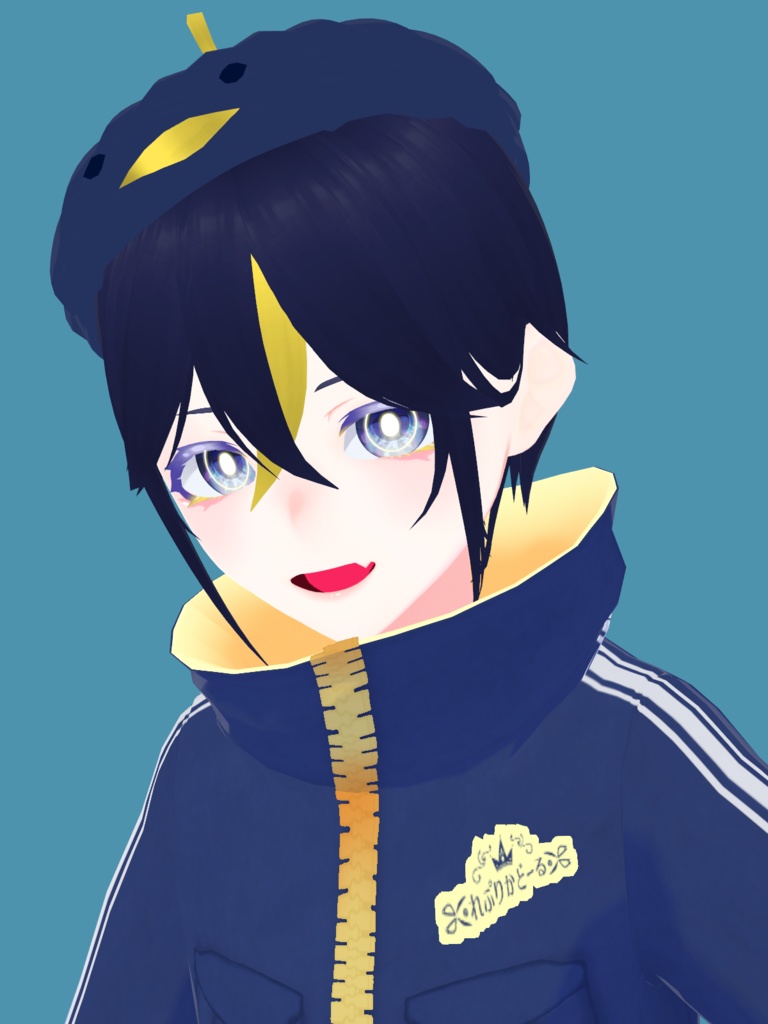 【無料あり】オリジナル3Dモデル「ぺんぎんさん」