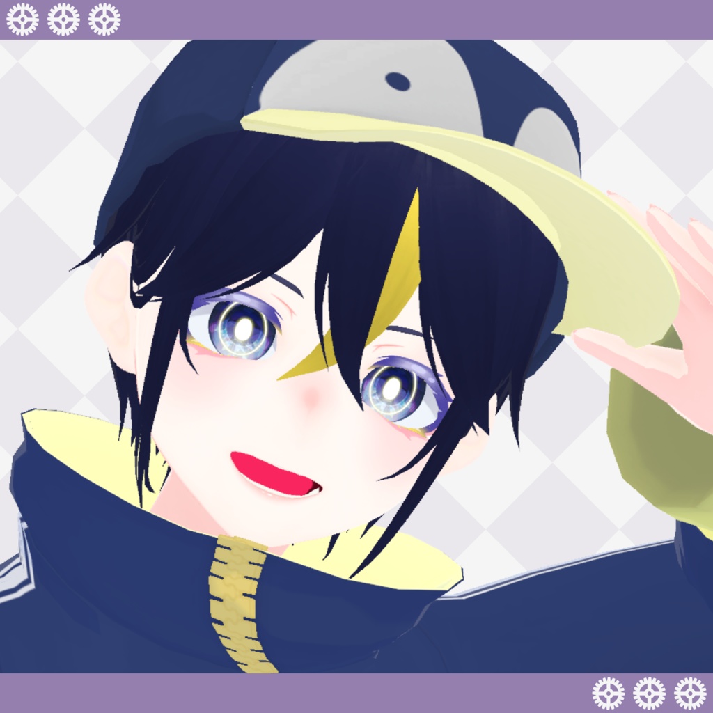 【無料あり】オリジナル3Dモデル「ぺんぎんさん」