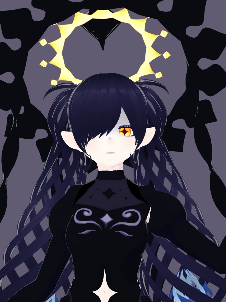 【無料あり】オリジナル3Dモデル「レディ・ランタン」+衣装