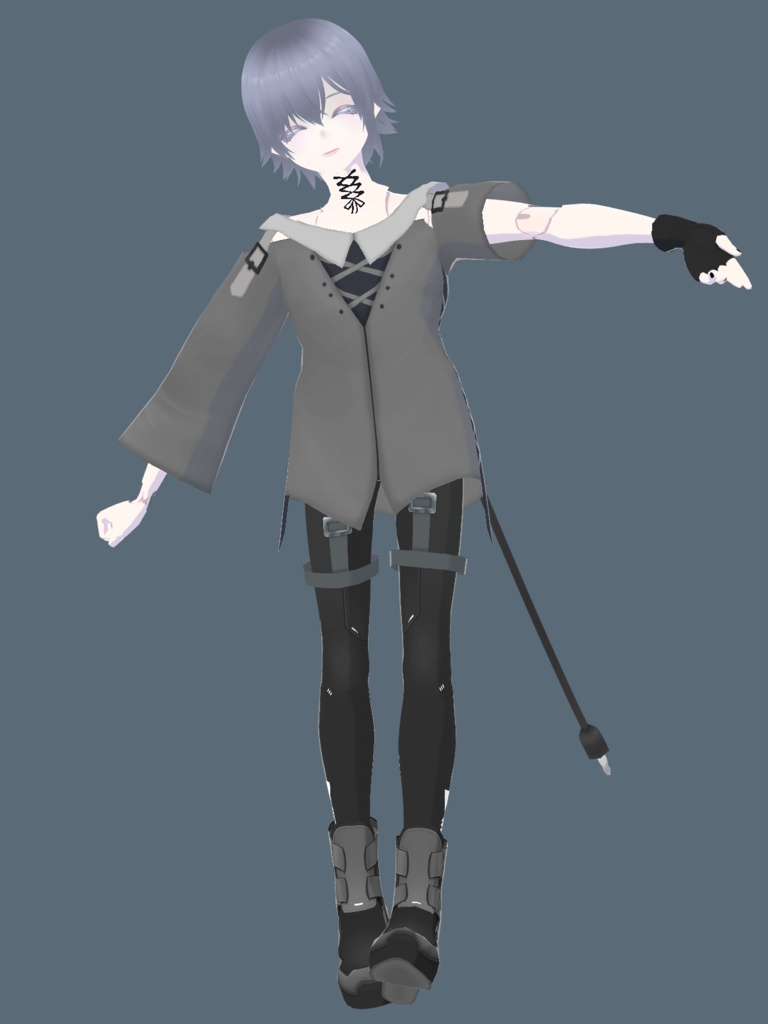 【無料あり】オリジナル3Dモデル「傀儡くん」+衣装