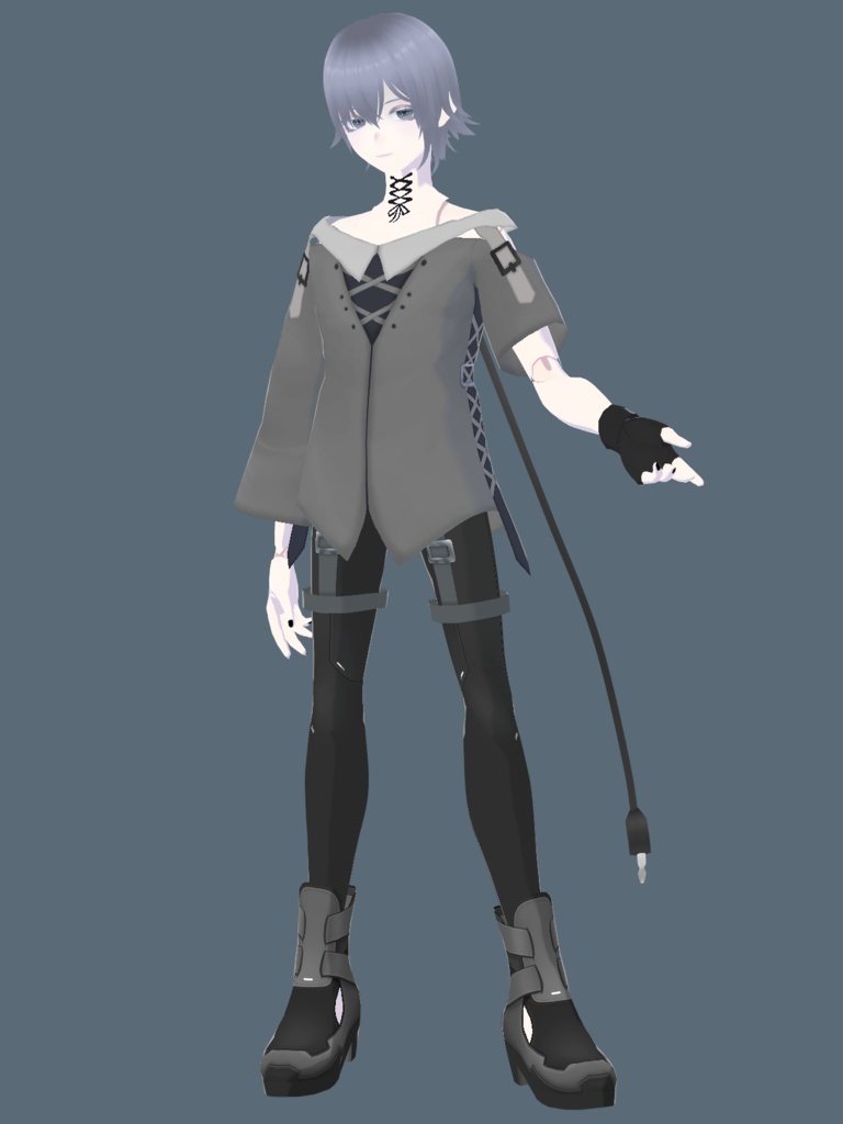 【無料あり】オリジナル3Dモデル「傀儡くん」+衣装