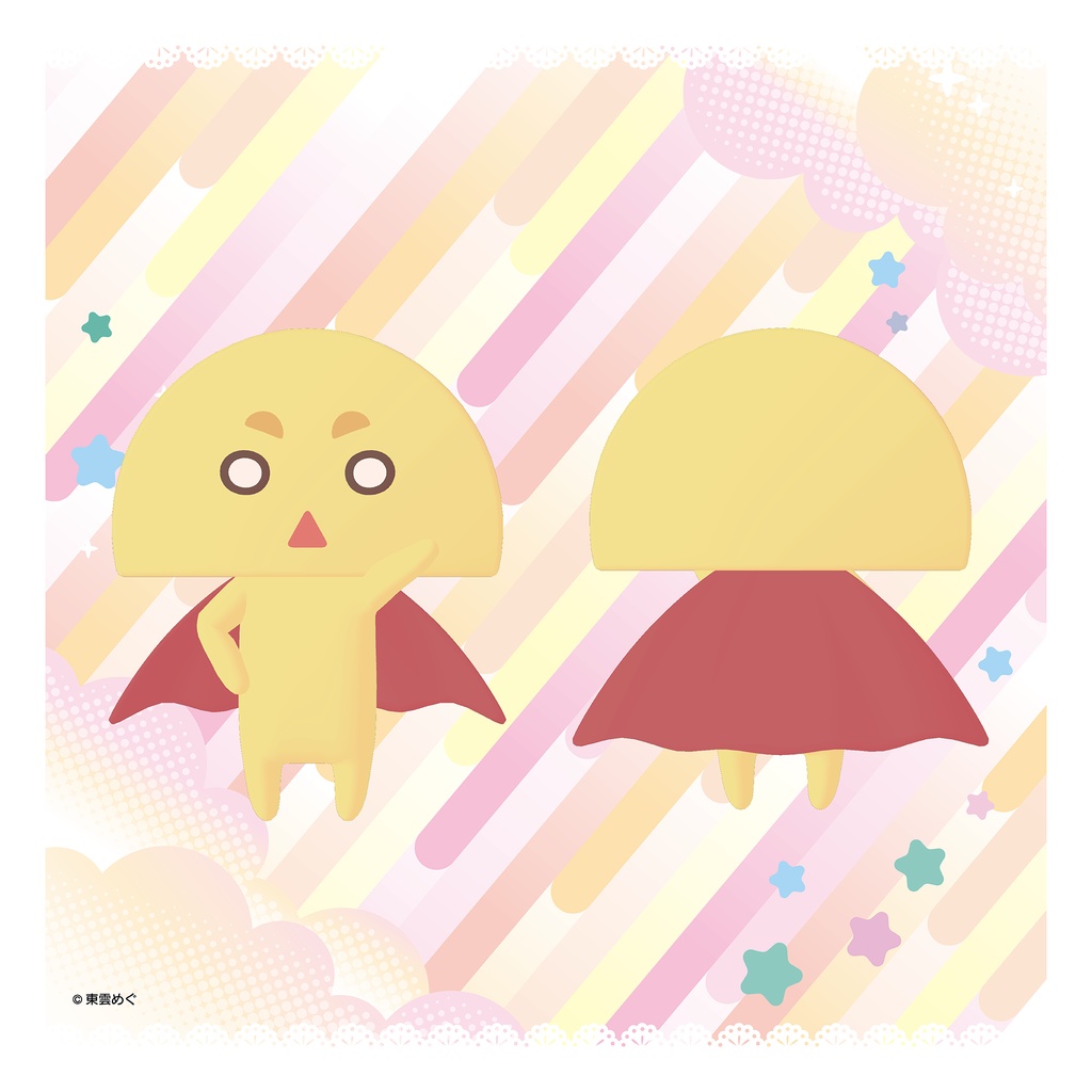 【VRC向けオリジナル3Dモデル】たくあんマン