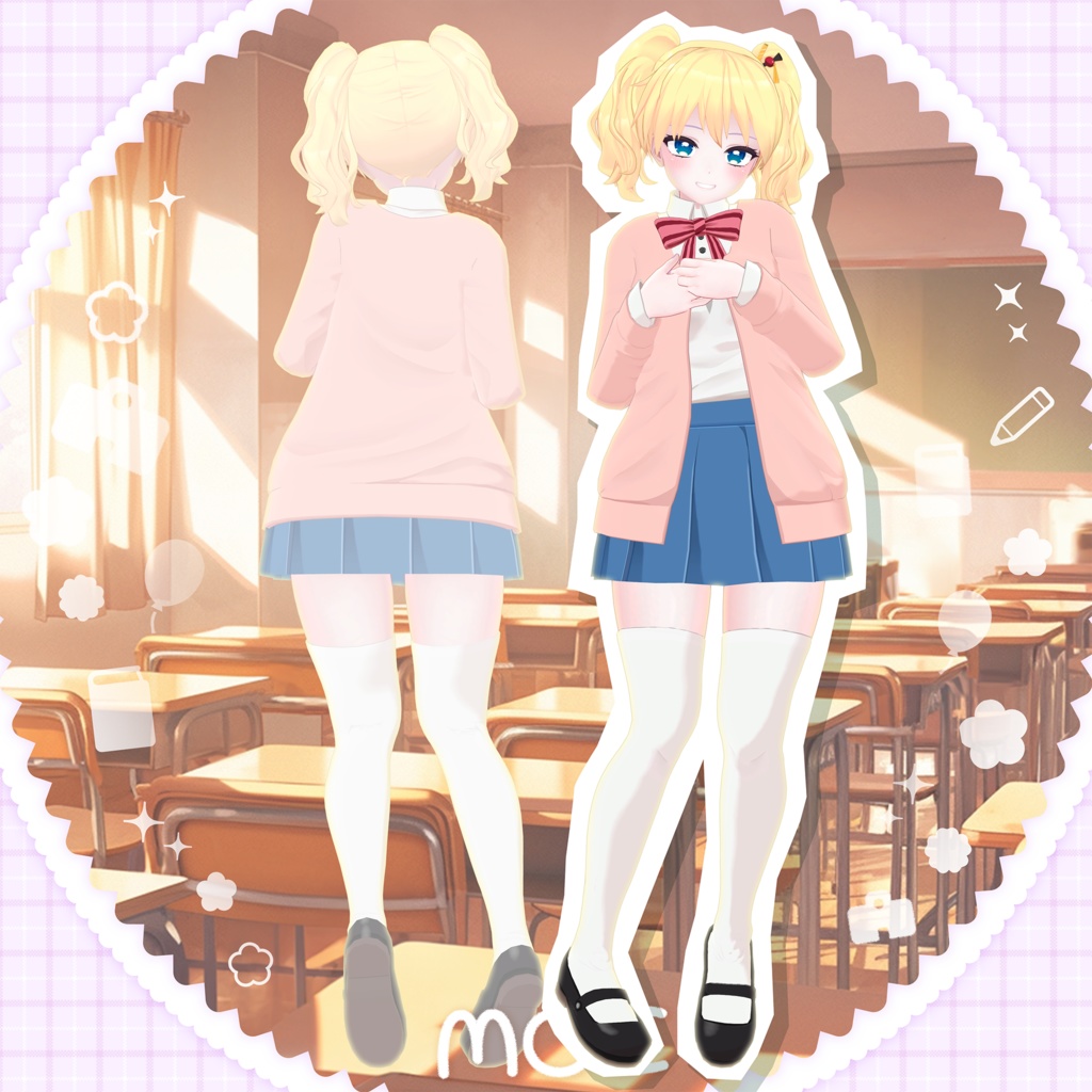 「アリス・カータレット」髪型・衣装セット(劇場版 きんいろモザイク Thank You!!)