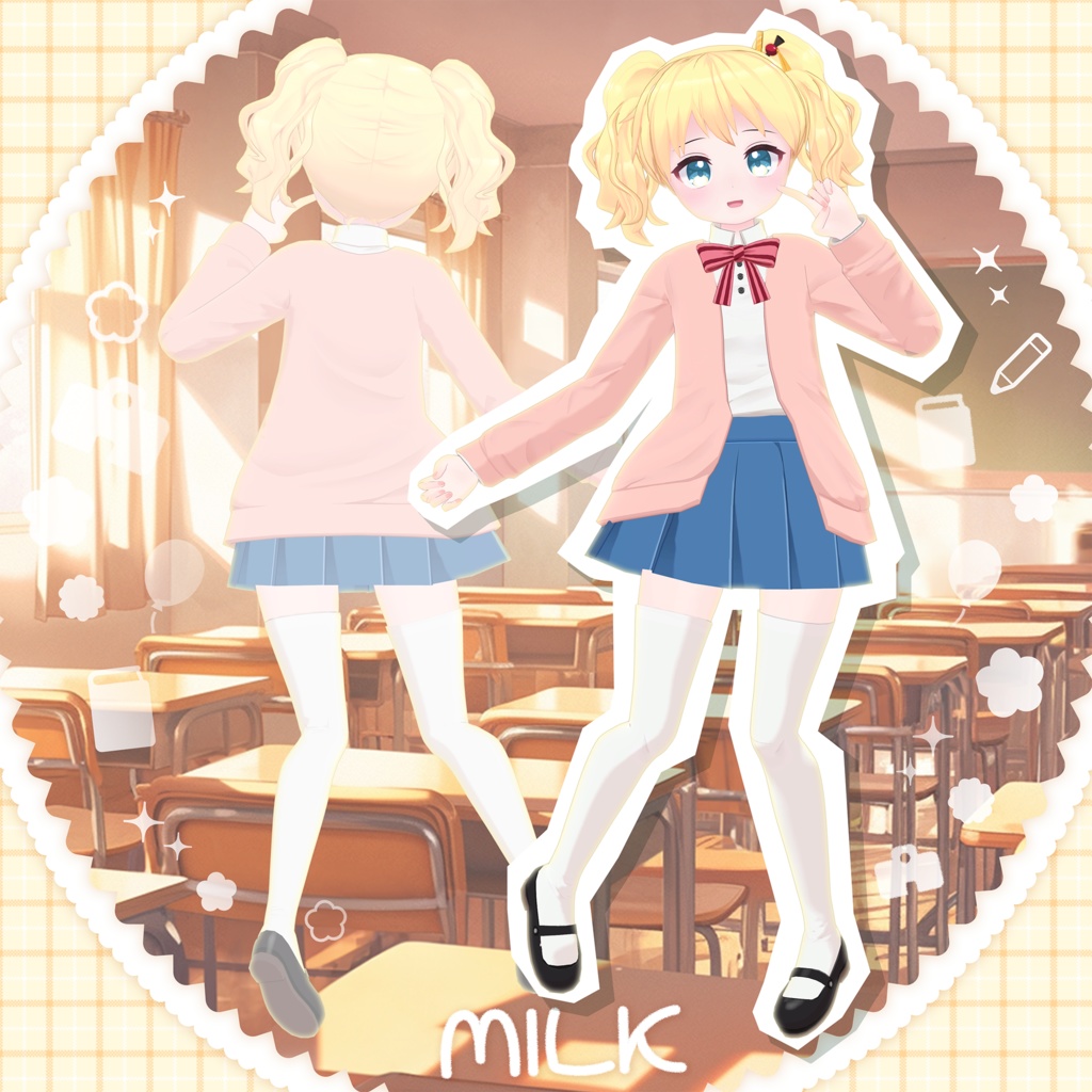 「アリス・カータレット」髪型・衣装セット(劇場版 きんいろモザイク Thank You!!)