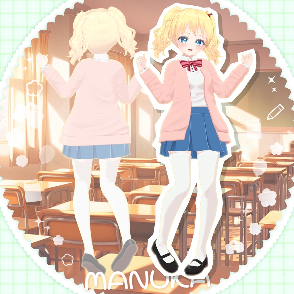 「アリス・カータレット」髪型・衣装セット(劇場版 きんいろモザイク Thank You!!)