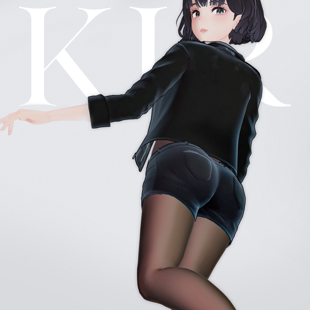 【3Dモデル】キール - kir - <VRC対応>