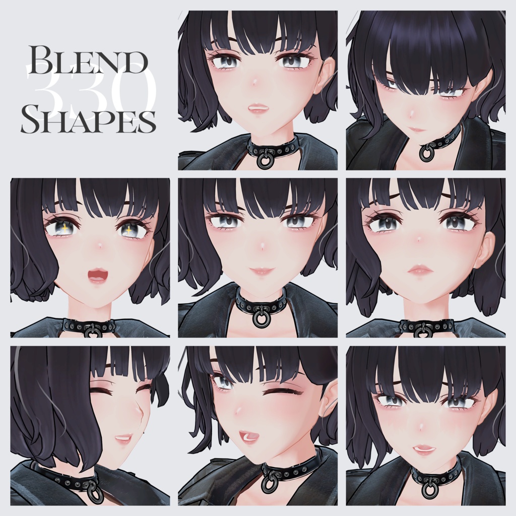 【3Dモデル】キール - kir - <VRC対応>