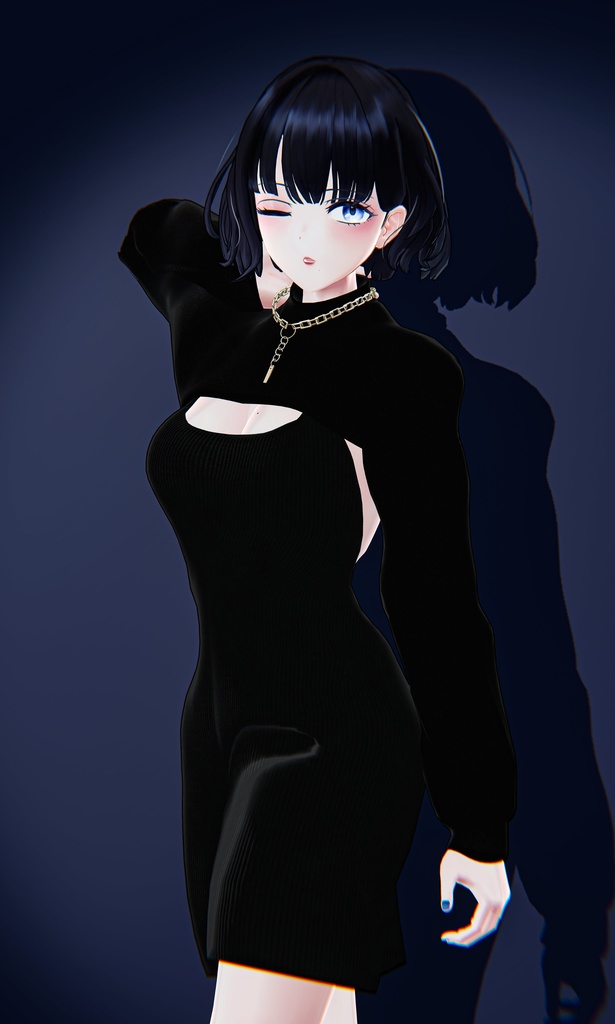 【3Dモデル】キール - kir - <VRC対応>