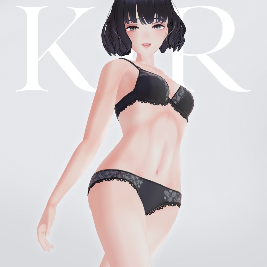 【3Dモデル】キール - kir - <VRC対応>