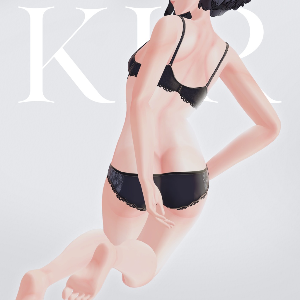 【3Dモデル】キール - kir - <VRC対応>