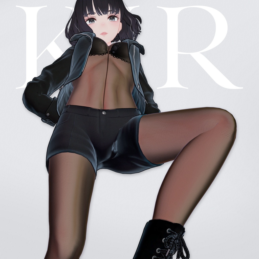 【3Dモデル】キール - kir - <VRC対応>