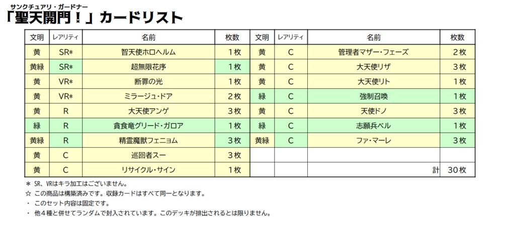 X-LIVE ONrush! 構築済みデッキ第2弾