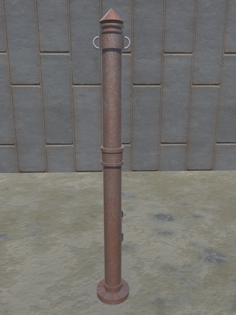 【無料】ポールとチェーン.fbx