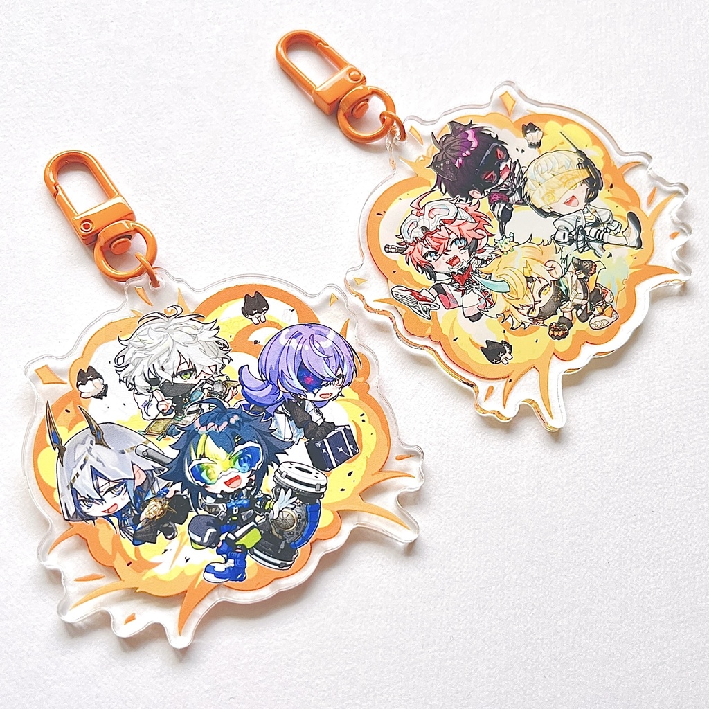 【非公式】どっかんつえーアクキー