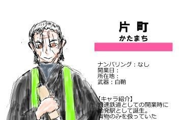 片町線駅擬人化キャラ設定集(β版)