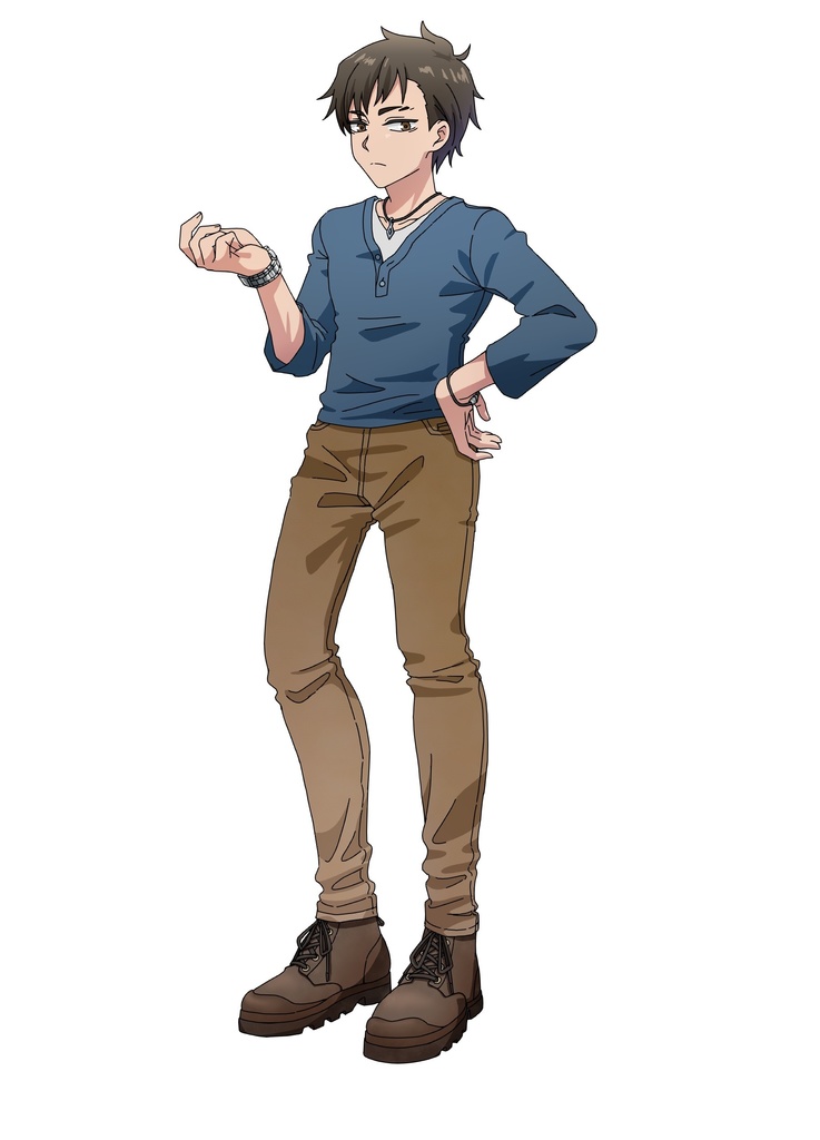 ちょっとやんちゃな大学生男子|立ち絵素材(TRPG・配信・動画向け)