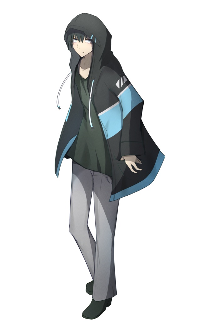 フード被った男子の三下風味