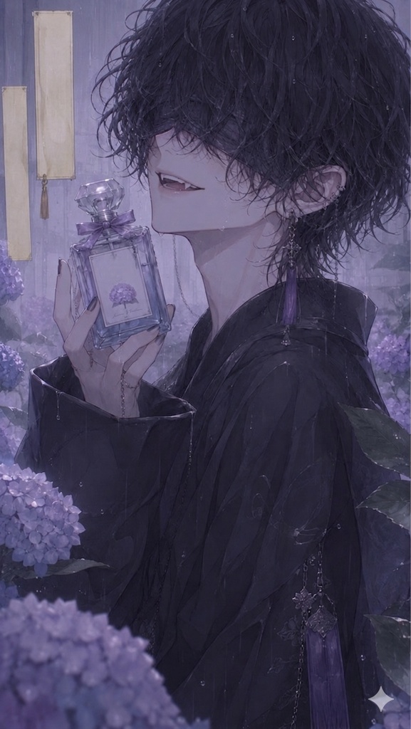 【死神の香|イラスト】誘花香