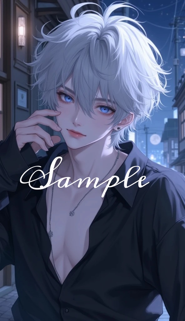【スマホ壁紙】月夜