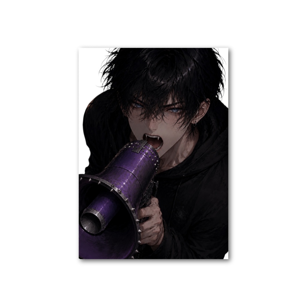 【フォト風カード】叫