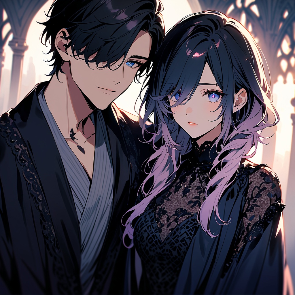 【アイコン】ファンタジー系 カップル素材【イラスト】