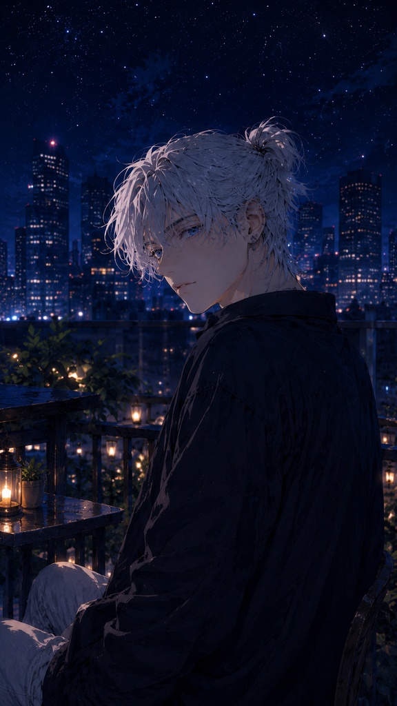 【スマホ壁紙】Nagi — Under the Same Night【12枚イラストセット】