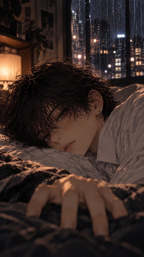 【12枚イラストセット】Ritsu — Sleepless Rain