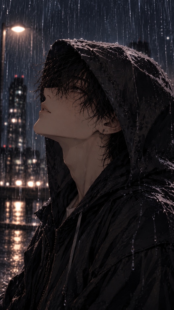 【12枚イラストセット】Ritsu — Sleepless Rain