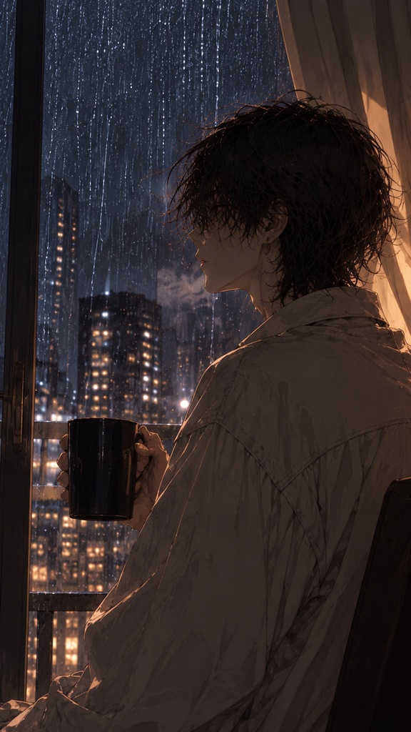 【12枚イラストセット】Ritsu — Sleepless Rain