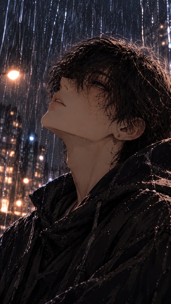 【12枚イラストセット】Ritsu — Sleepless Rain