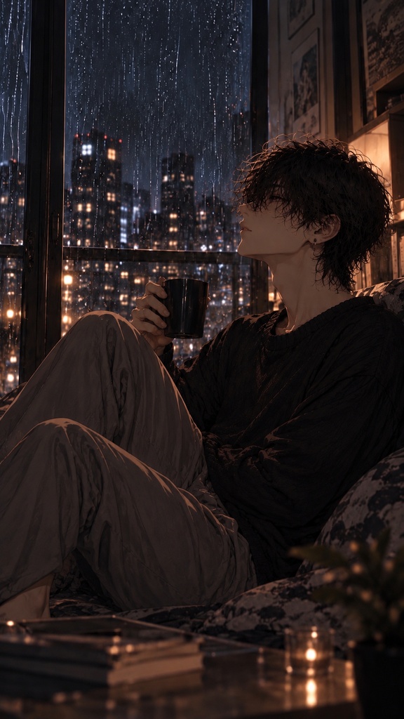 【12枚イラストセット】Ritsu — Sleepless Rain