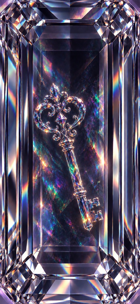 【スマホ壁紙7枚セット】Prismatic Treasures|宝石に眠る七つのきらめき