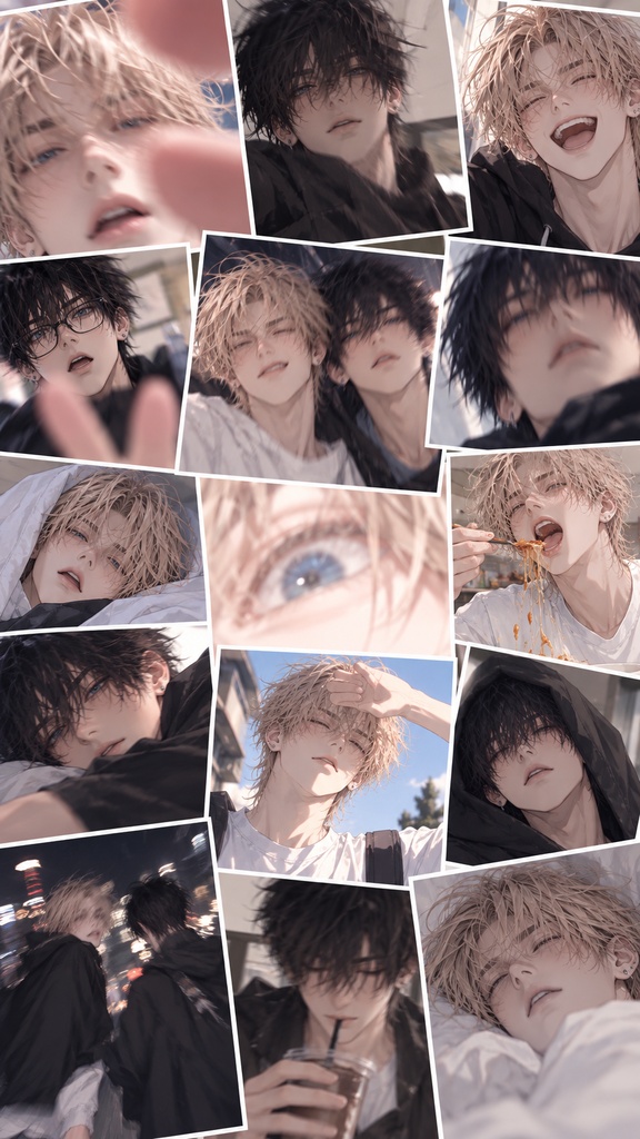 【スマホ壁紙12枚セット】Dahlia & Soleil — Out of Frame|ふたりの素顔