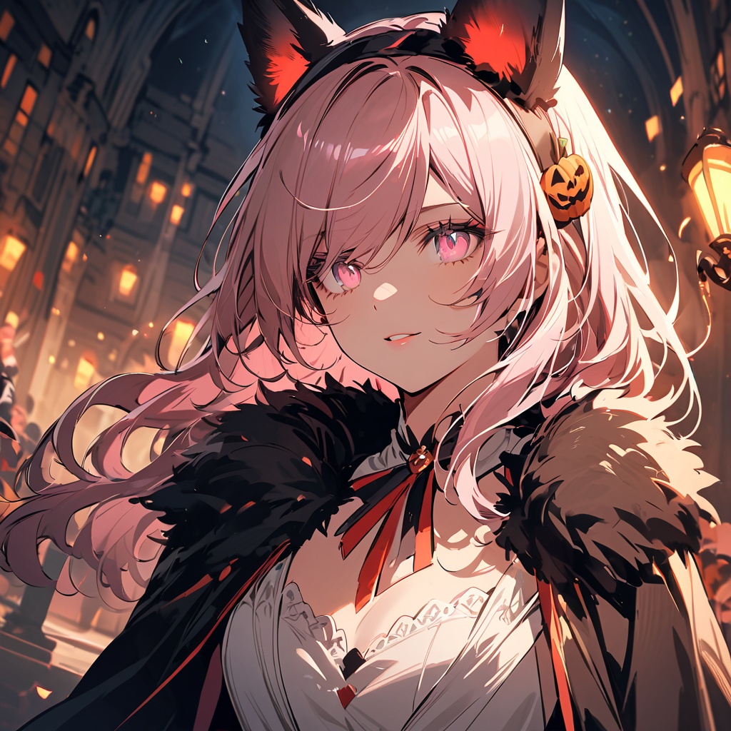 【アイコン】ハロウィン仮装女性【20枚セット】