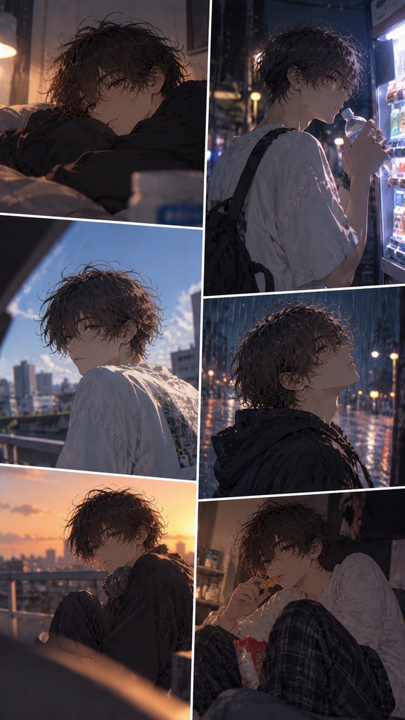 【12枚イラストセット】 Ritsu|UNSEEN DAYS — Off Shot Collection 12