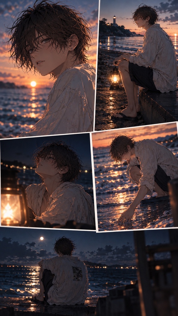 【12枚イラストセット】  Ritsu｜UNSEEN DAYS — Off Shot Collection 12