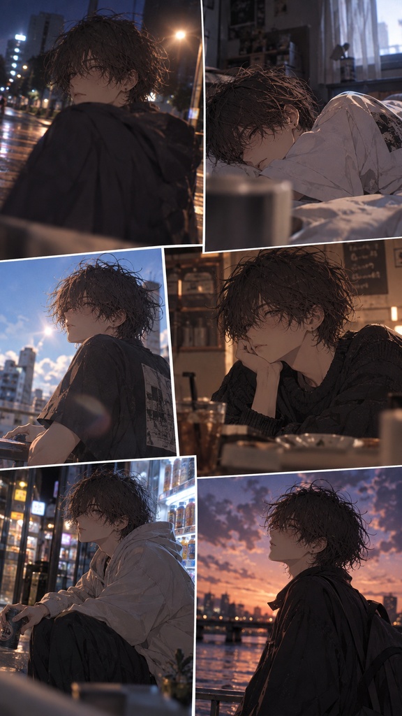 【12枚イラストセット】 Ritsu|UNSEEN DAYS — Off Shot Collection 12