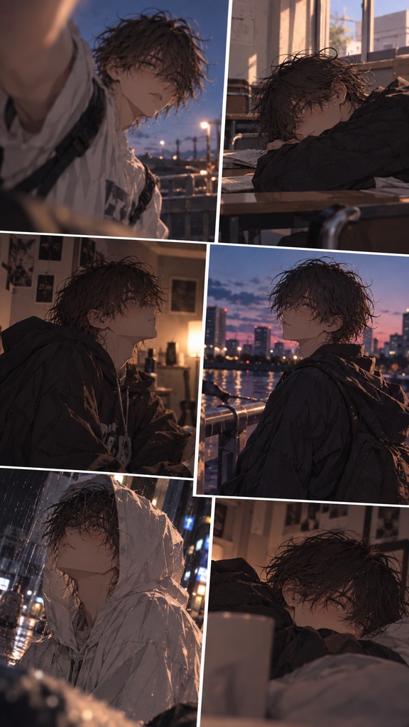 【12枚イラストセット】 Ritsu|UNSEEN DAYS — Off Shot Collection 12